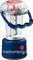 Фонарик кемпинговый, светодиодный, 4 режима свечения, ABS+PS пластик, 6 Led, 3хАА// Stern