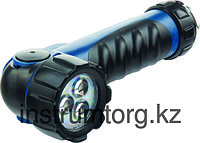 Фонарик светодиодный, противоударный, влагозащищённый, 3 ярких Led, 2хLR20// Stern